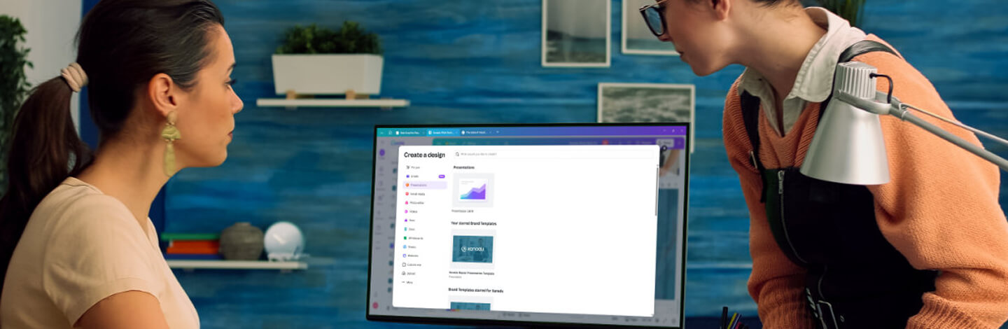 Teams creating with Canva