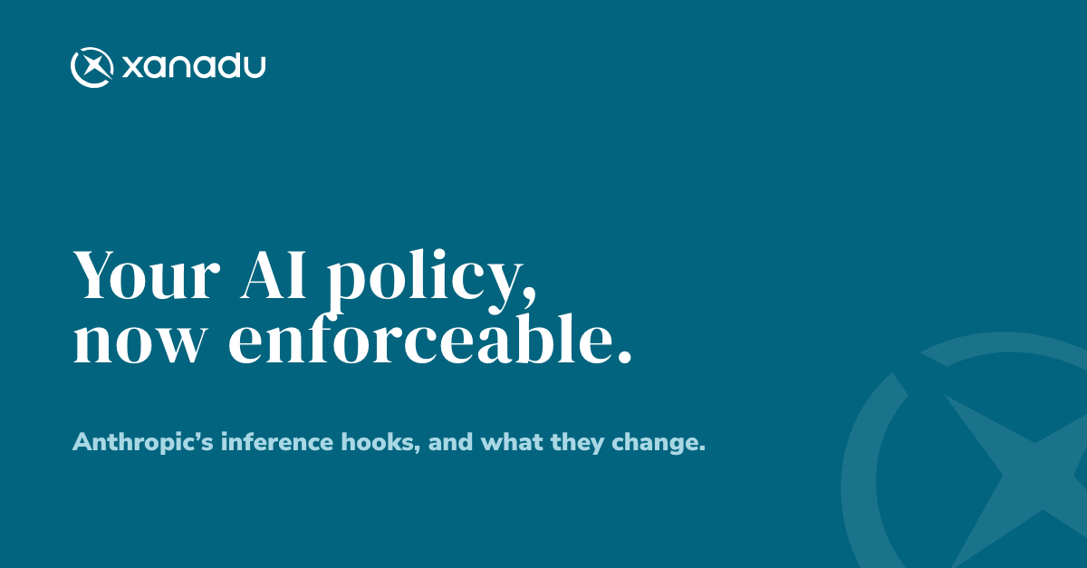 Your AI policy just became enforceable